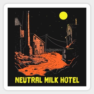 Neutral Milk Hotel … Original Fan Design Sticker